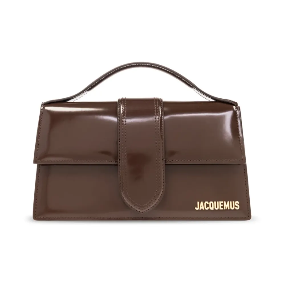 Skuldertasker<Jacquemus Den Store Bambino Taske Brun
