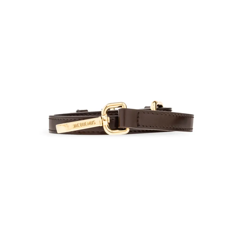 Skuldertasker<Jacquemus Den Store Bambino Taske Brun