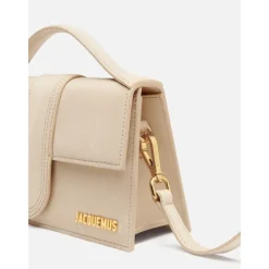 Skuldertasker^Jacquemus Den store Bambino taske Beige