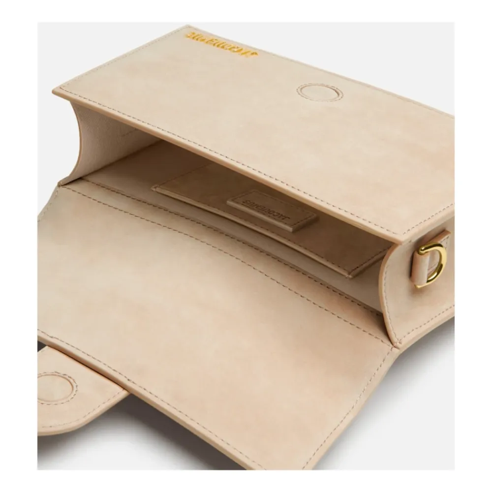 Skuldertasker^Jacquemus Den store Bambino taske Beige
