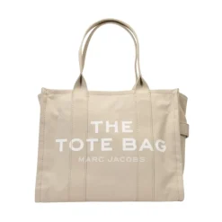 Indkøbstasker<Marc Jacobs Den Store Tote Taske Beige