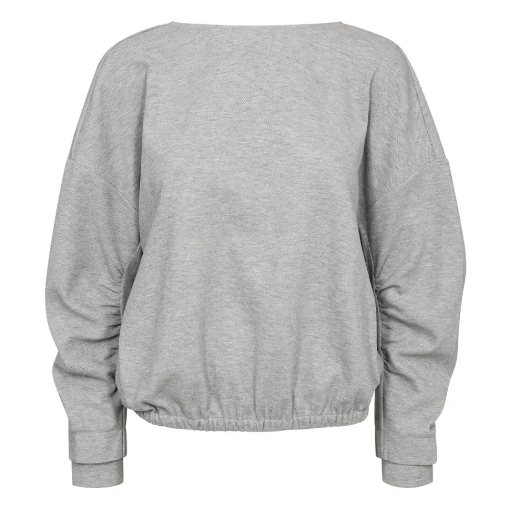 Sweatshirts^Co'Couture DengiCC Open Back Sweat Grå