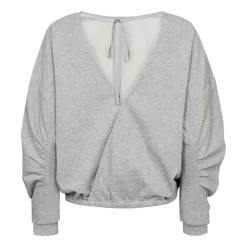 Sweatshirts^Co'Couture DengiCC Open Back Sweat Grå