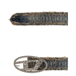 Bælter^Diesel Denim Bælte B-1DR STRASS Blå