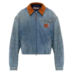 Jakker^Acne Studios Denim Bomber Jakke Blå