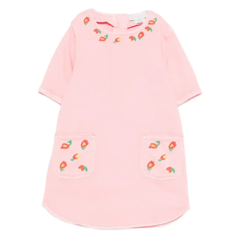 Kjoler & Nederdele<Stella McCartney Denim Jumpsuit Pink
