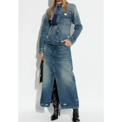 Nederdele^MISBHV Denim nederdel Blå