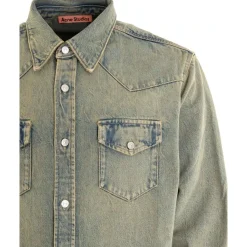 Skjorter^Acne Studios Denim Skjorte i Blå