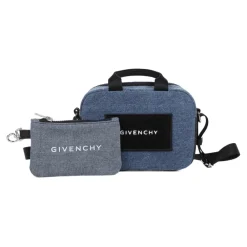 Tasker<Givenchy Denim Skuldertaske Blå