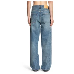 Jeans^Sunflower Denim Twist Jeans med Bæltestropper Blå