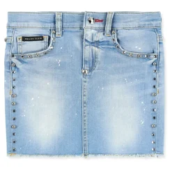 Kjoler & Nederdele<Philipp Plein Denimnederdel Blå