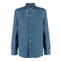Skjorter<Polo Ralph Lauren Denimskjorte Blå