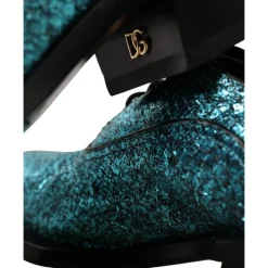 Snøresko^Dolce & Gabbana Derby Block Heel Shoes Blå