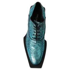 Snøresko^Dolce & Gabbana Derby Block Heel Shoes Blå