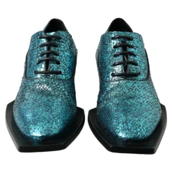 Snøresko^Dolce & Gabbana Derby Block Heel Shoes Blå