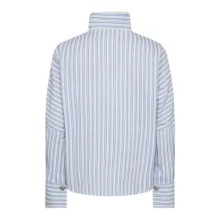 Bluser & Skjorter<Co'Couture DevinCC AsymCC Button Blouse Blå