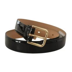 Bælter<Dolce & Gabbana DG Logo Bælte Sort