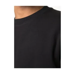 Trøjer|Sweatshirts<C.P. Company Diagonal Raised Fleece Sweatshirt Sort