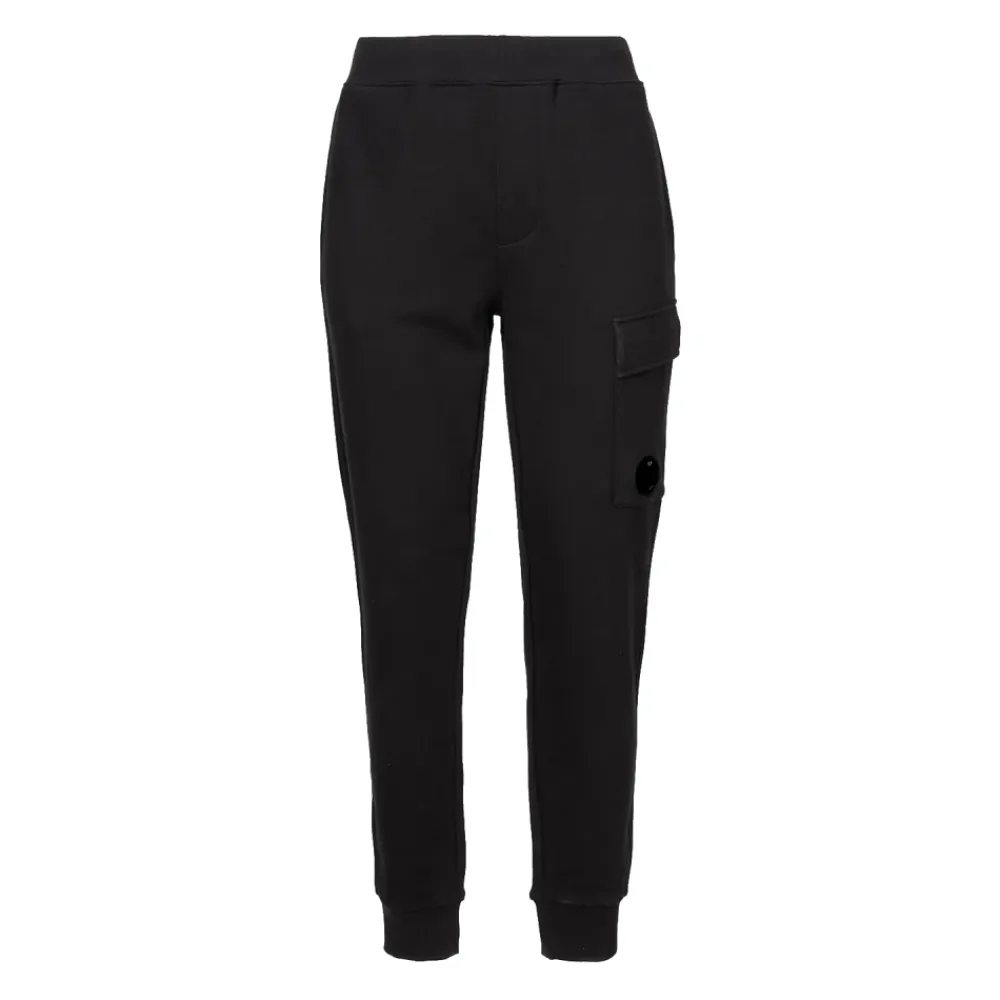 Bukser^C.P. Company Diagonal Raised Fleece Sweatpants Sort