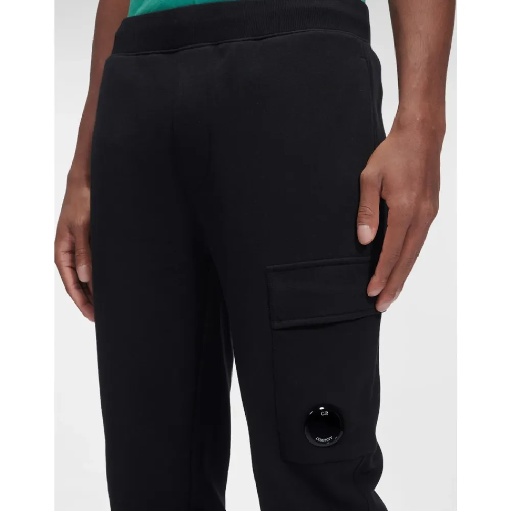Bukser^C.P. Company Diagonal Raised Fleece Sweatpants Sort
