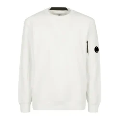 Sweatshirts<C.P. Company Diagonal Raised Fleece Sweatshirt Hvid