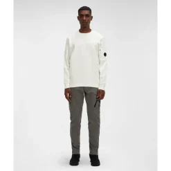 Sweatshirts<C.P. Company Diagonal Raised Fleece Sweatshirt Hvid