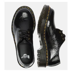 Snøresko<Dr. Martens Distressed Patent Ballerina Sko Sort