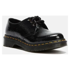 Snøresko<Dr. Martens Distressed Patent Ballerina Sko Sort