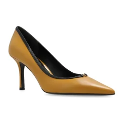 Pumps|Stiletter^Tory Burch Dobbelt T Logo Pumps Brun