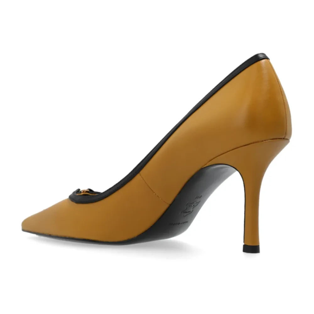 Pumps|Stiletter^Tory Burch Dobbelt T Logo Pumps Brun