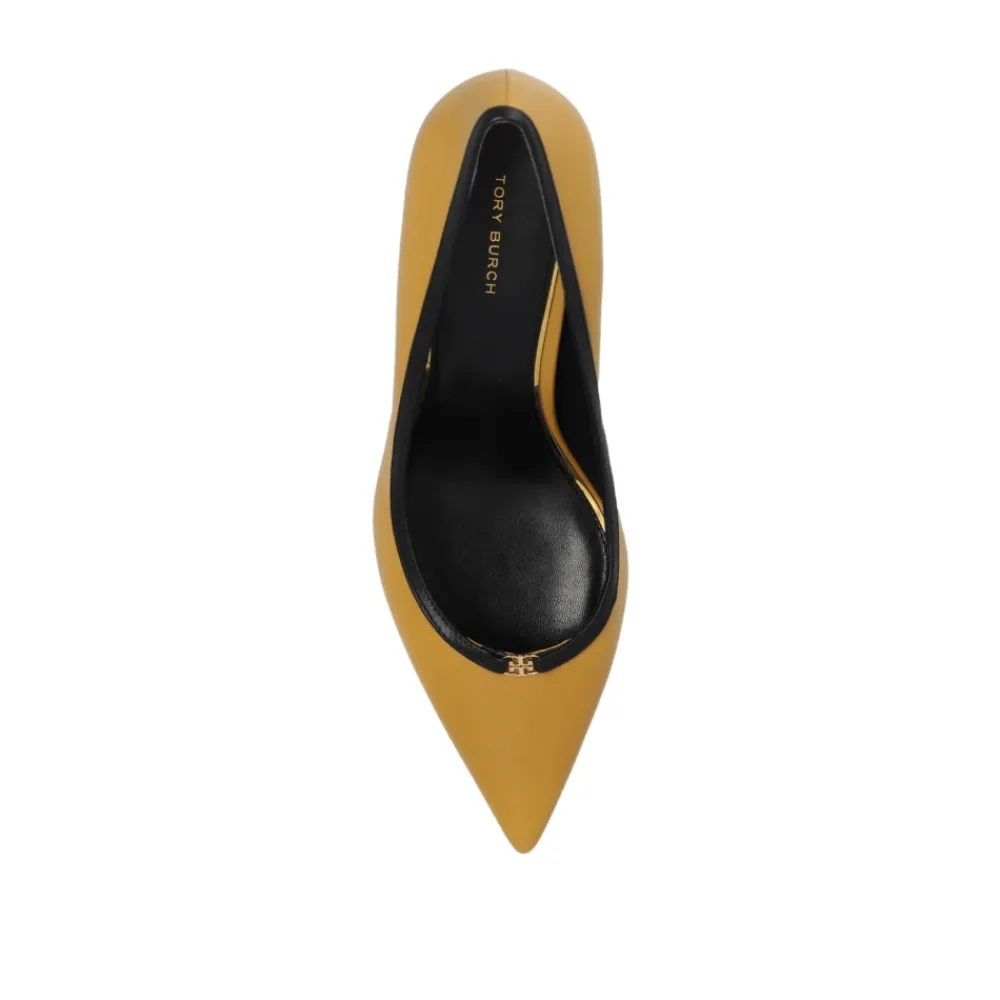 Pumps|Stiletter^Tory Burch Dobbelt T Logo Pumps Brun