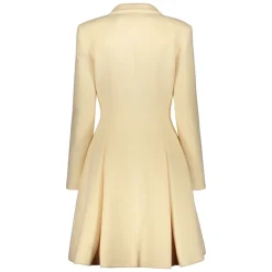 Frakker<Moschino Dobbeltbrystet frakke med reverskrave Beige