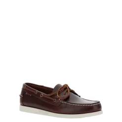 Sejlersko<Sebago Docksides Portland Brun