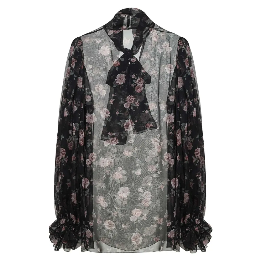 Bluser & Skjorter<Dolce & Gabbana Dresses Black Sort