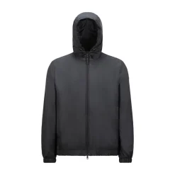 Jakker^Moncler Domene Windbreaker Jakke Sort