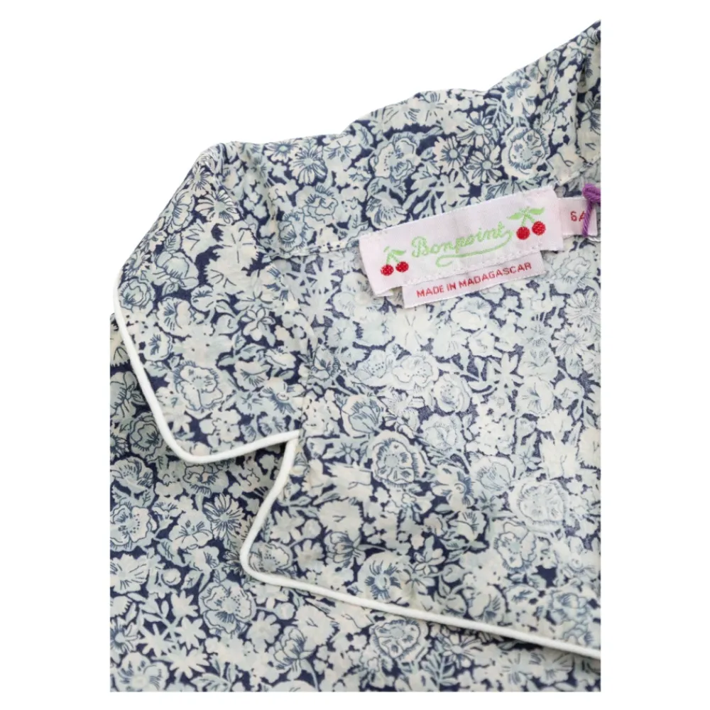 Nattøj<Bonpoint Dormeur Todelt Pyjamas Blå