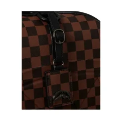 Kufferter^SPRAYGROUND Dose Of Check Deux Carry-On Bagage Brun