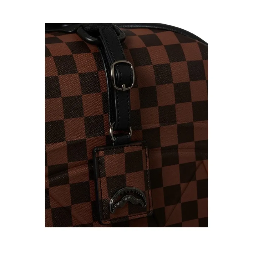 Kufferter^SPRAYGROUND Dose Of Check Deux Carry-On Bagage Brun