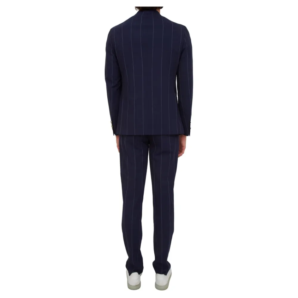 Jakkesæt^Eleventy Double Breasted Suit Blå