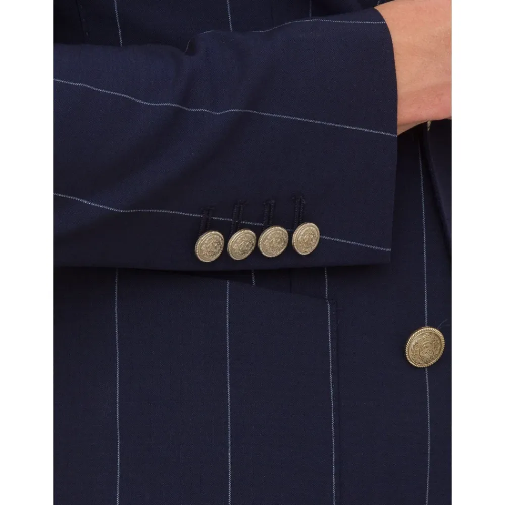 Jakkesæt^Eleventy Double Breasted Suit Blå