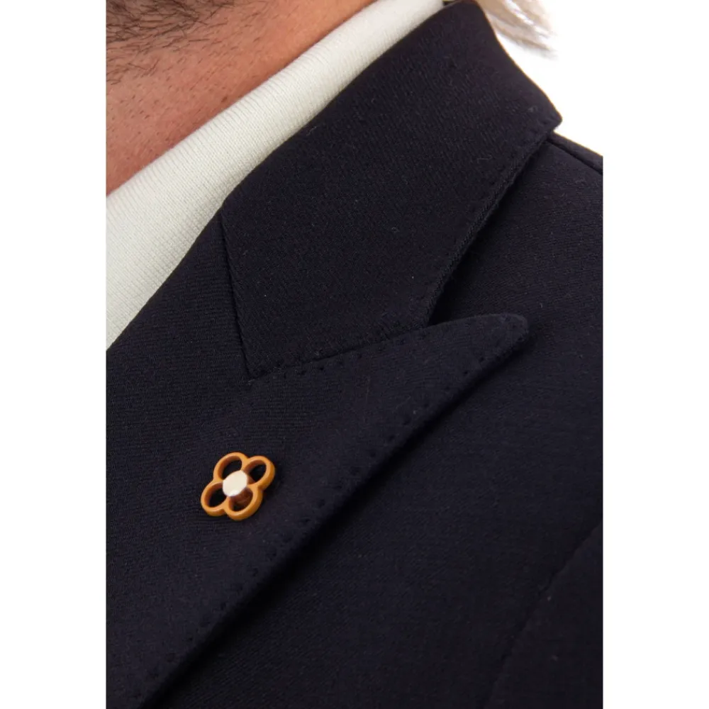 Jakkesæt^Lardini Double Breasted Suit Set Sort
