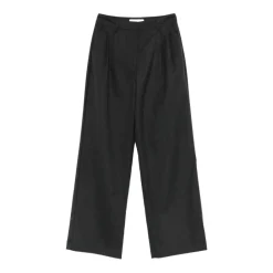 Bukser^Dunst Double Pleated Slacks Grå
