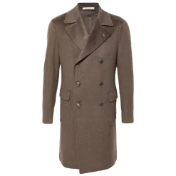 Frakker<Tagliatore Double-Breasted Frakke Beige