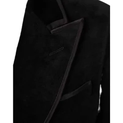 Jakkesæt^Tom Ford Double-breasted Peak Lapel Jacket Sort