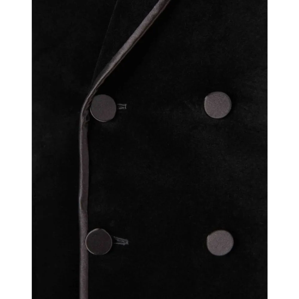 Jakkesæt^Tom Ford Double-breasted Peak Lapel Jacket Sort