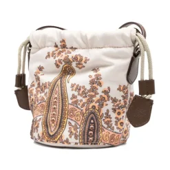 Tasker^Etro Drawstring Shoulder Bag Multifarvet