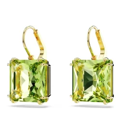 Smykker^Swarovski Dråbeøreringe Grøn