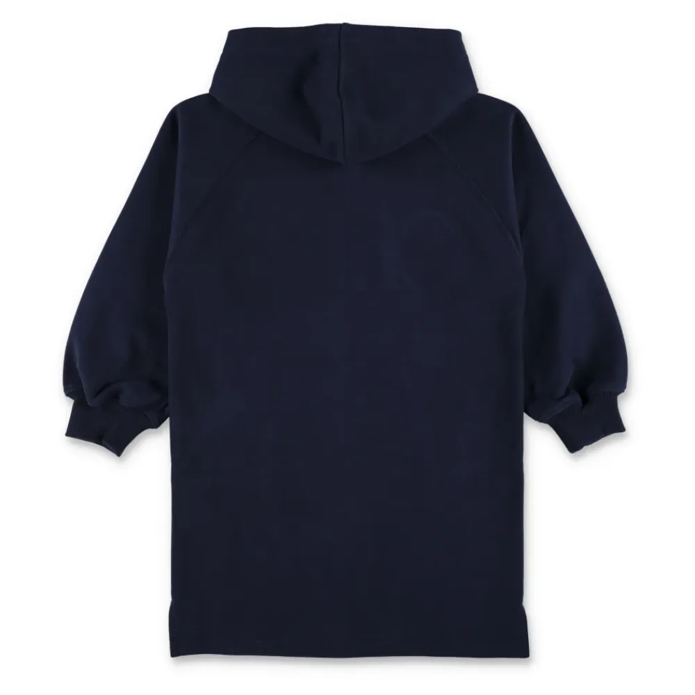 Kjoler & Nederdele^Chloé Dress Fleece Hoodie Logo Blå