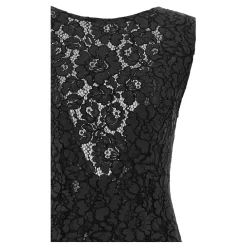 Kjoler^PINKO Drupa Lace Midi Dress Sort