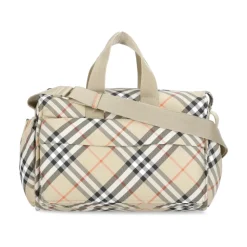 Rejsetasker^Burberry Duffel Bag med ternet mønster Beige